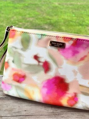 Kate Spade Multicolor Floral Wristlet